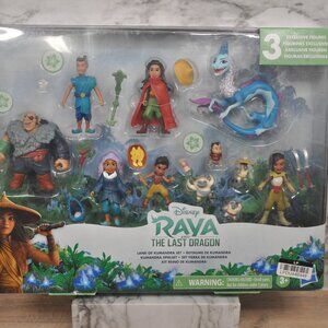 Disney Raya and the Last Dragon Land of Kumandra Action Figure Set – SEALED!